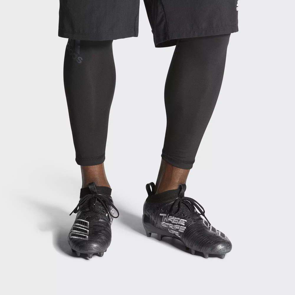 Adidas Adizero 8.0 Tacos de Futbol Negros Para Hombre (MX-47694)